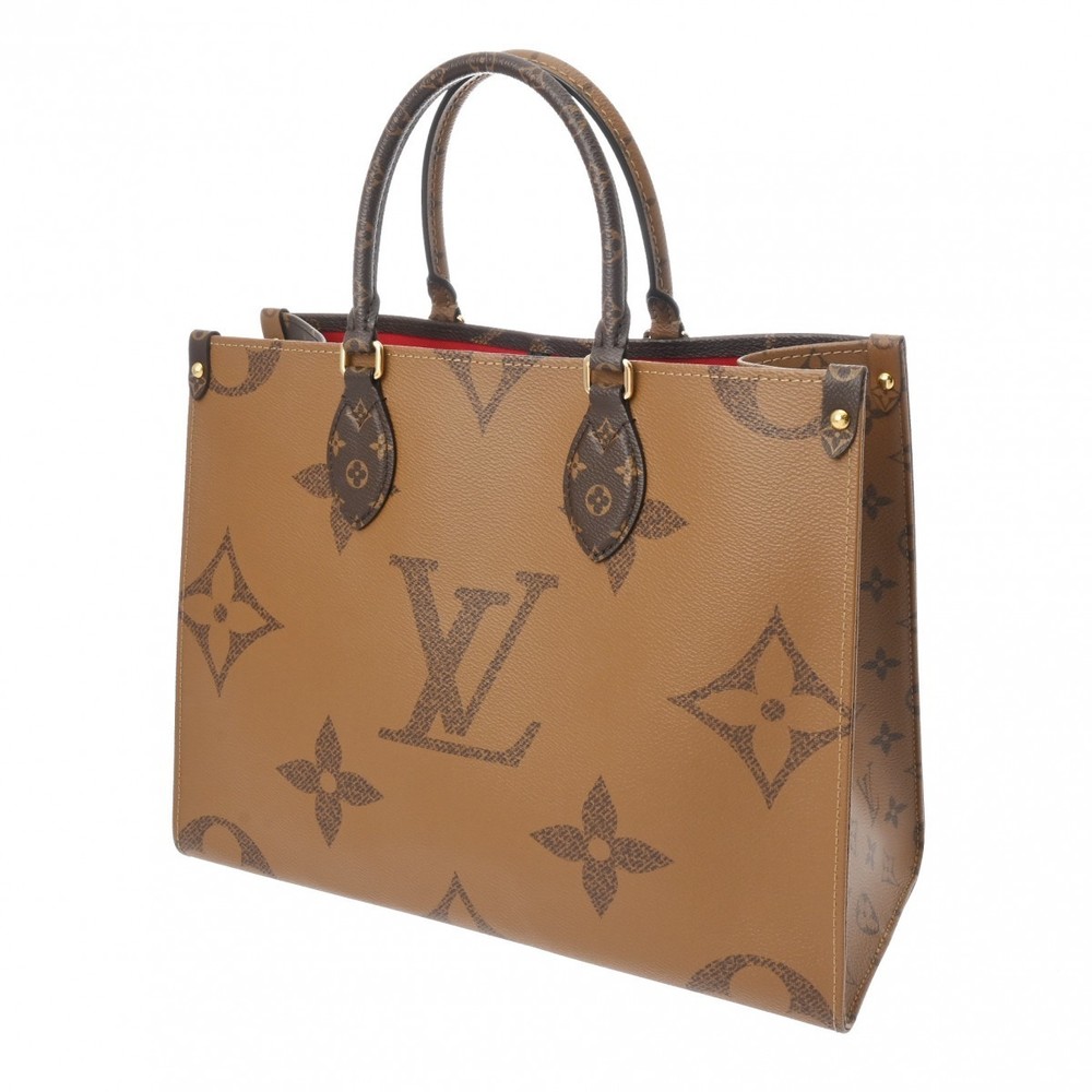 Louis Vuitton Go Handbag MM Monogram the Brown Reverse On - Picture 2 of 11